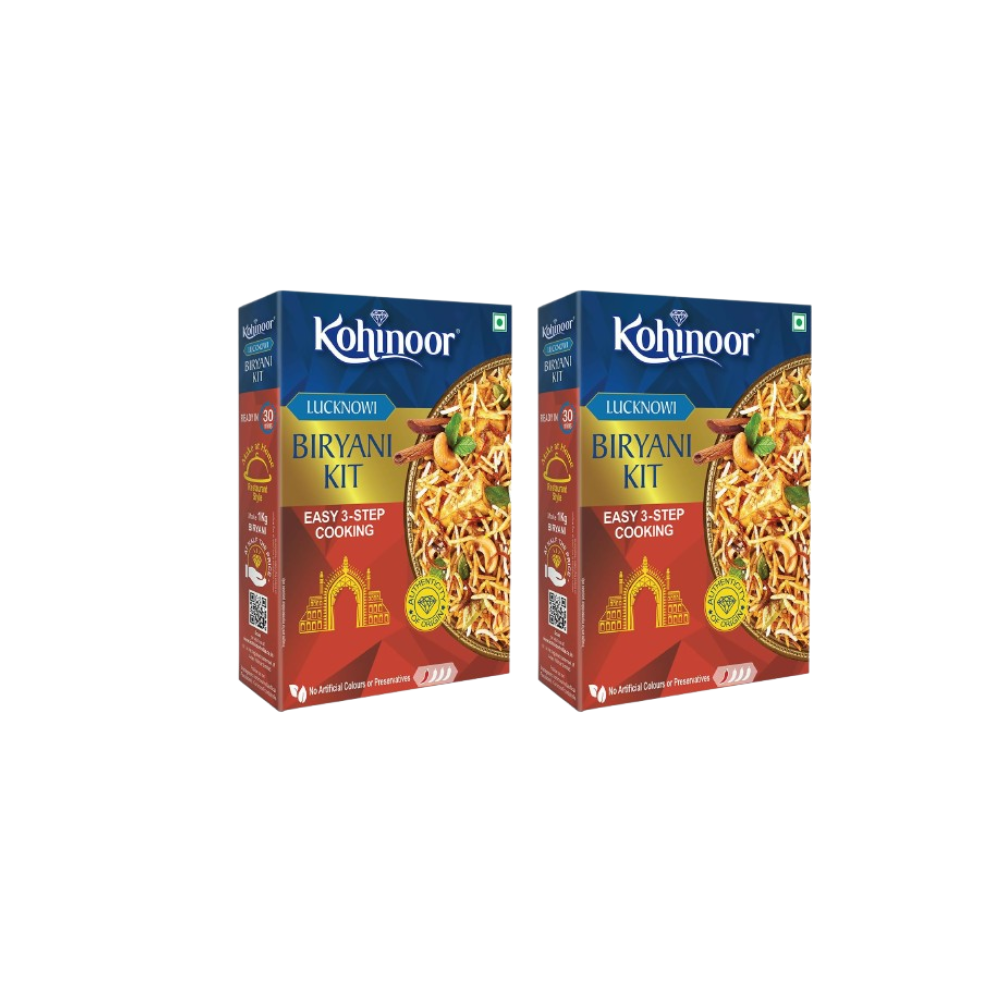 Kohinoor Authentic Lucknowi Basmati Biryani Kit - Distacart