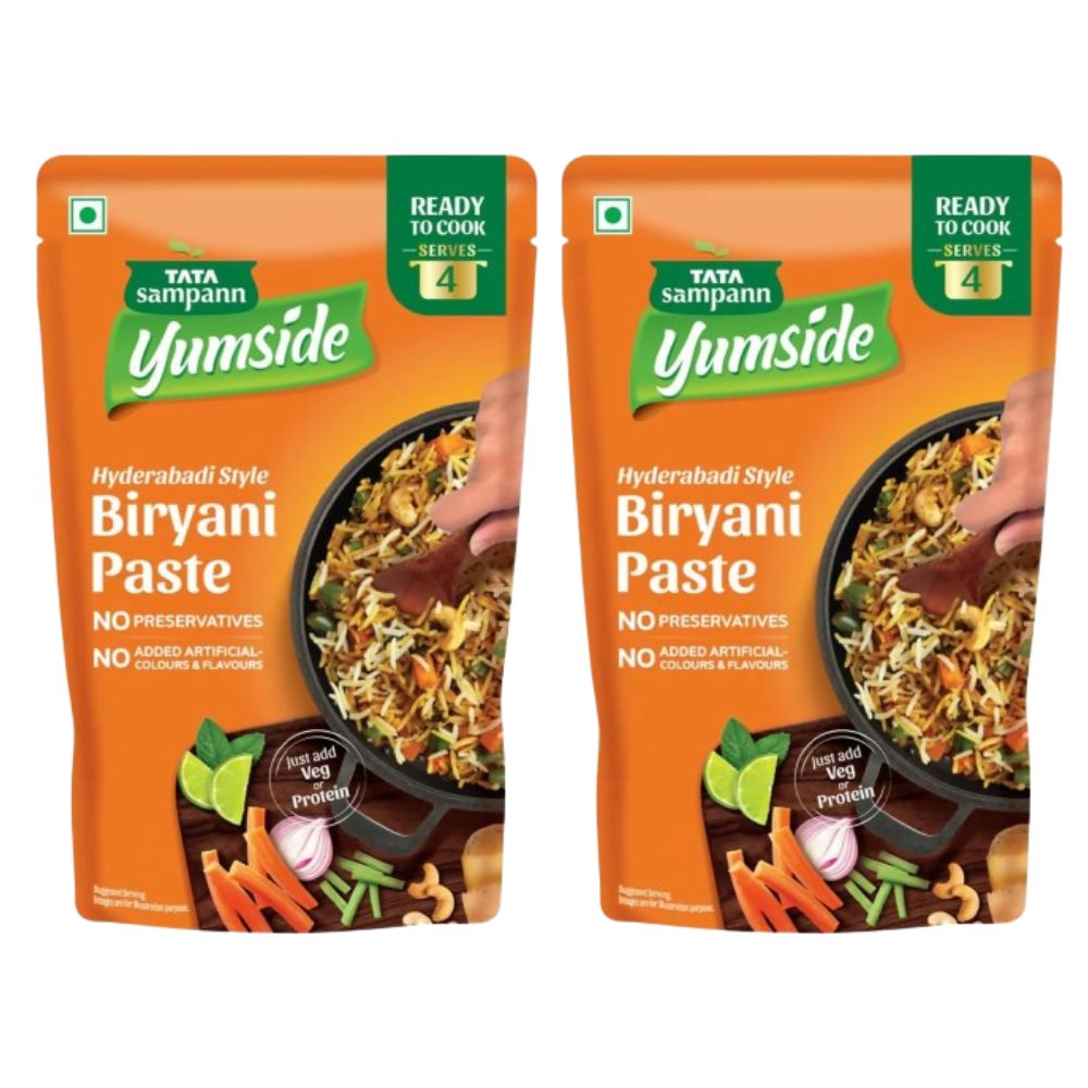 Tata Sampann Yumside Biryani Paste/Masala - Hyderabadi Style - Distacart