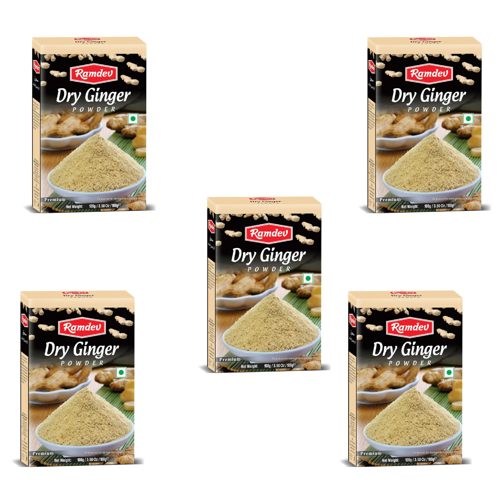 Ramdev Dry Ginger Powder - Distacart