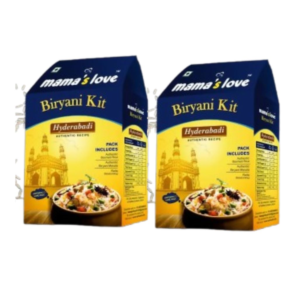 Mama's love Biryani Kit Hyderabadi - Authentic Recipe - Distacart