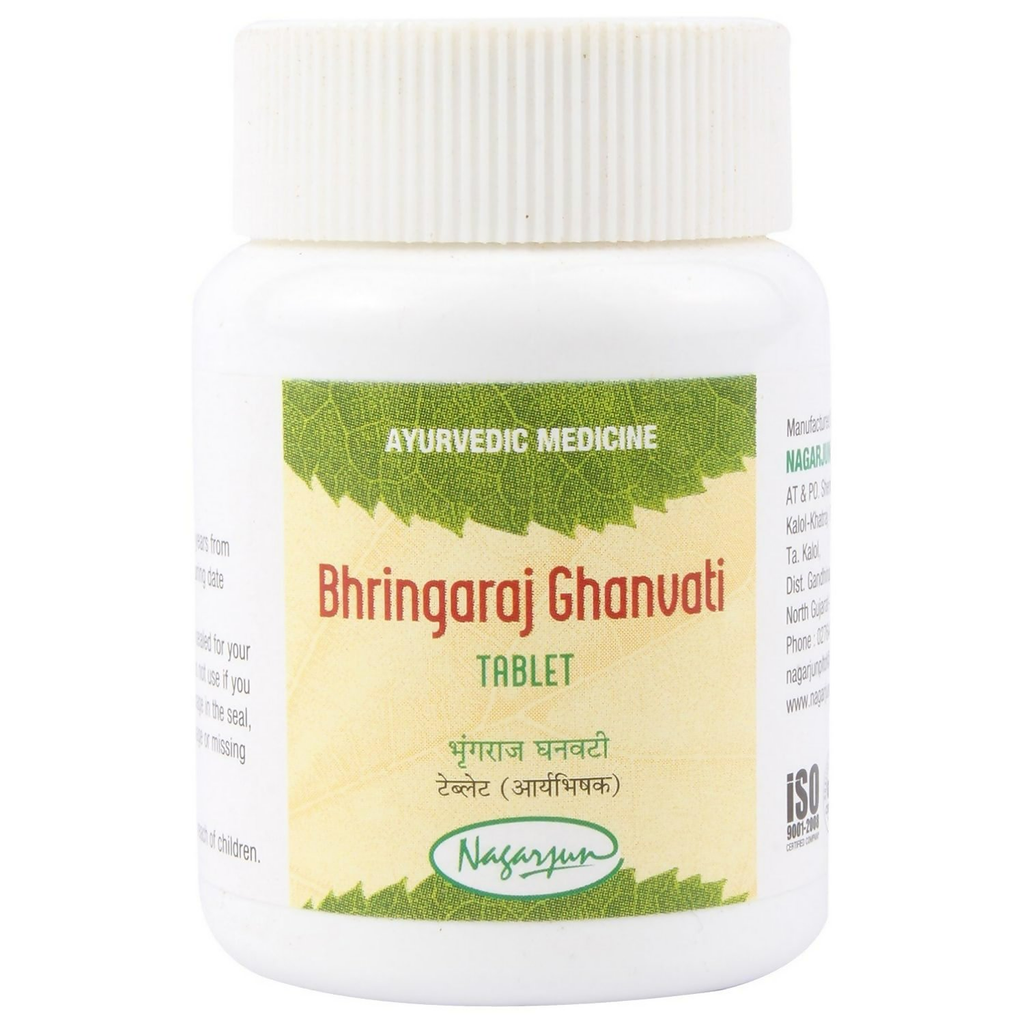 Nagarjun Pharma Bhrungaraj Ghanvati Tablets - Distacart