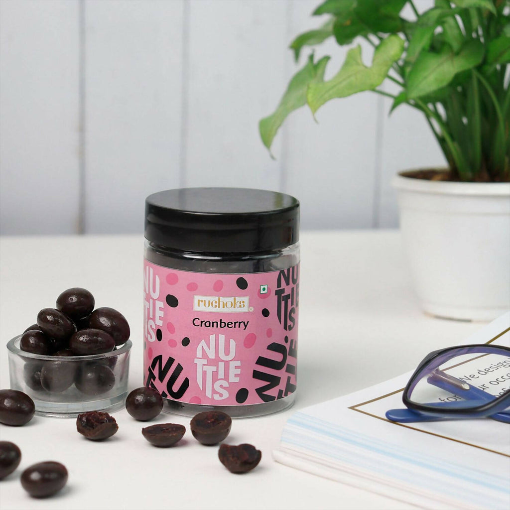 Dibha Ruchoks - Cranberry Dragees Chocolate Coated
