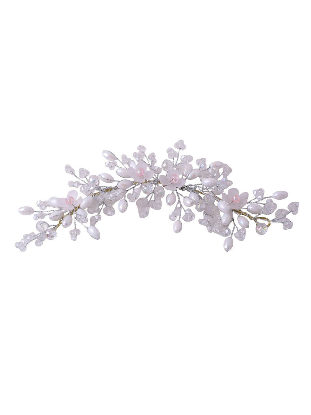 NVR Women's Embellished Beaded Hair Accessory Set