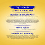 Daawat Biryani Kit Hyderabadi - Authentic Recipe