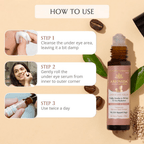 AreoVeda Under Eye Serum With CryoCoffee