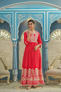 Juniper Women's Red Cotton Cambric Festive Wear Solid Gotta Work Dress - Distacart