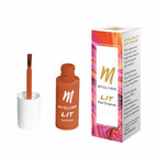 MYGLAMM LIT Nail Enamel - Thirsty - Scarlet Shade (7 Ml)