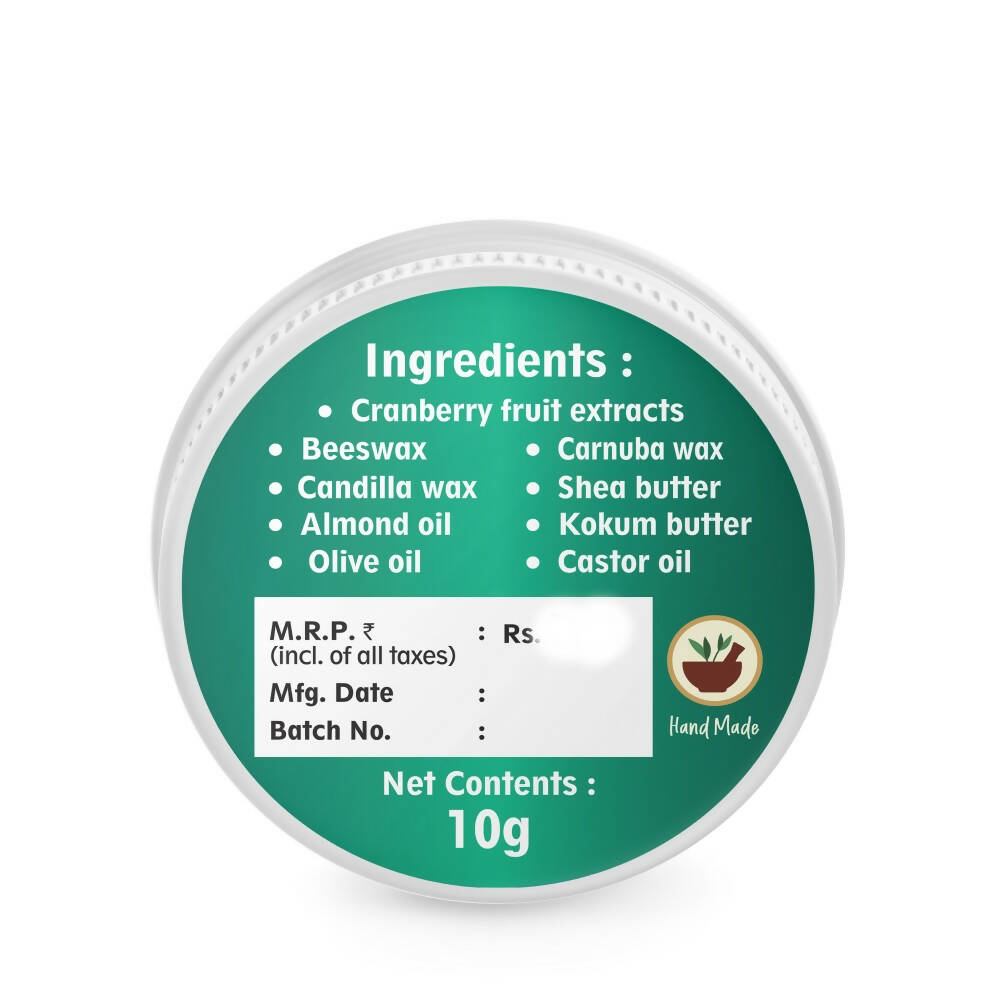 Lakshmi Krishna Naturals Cranberry Juicy Lip Balm