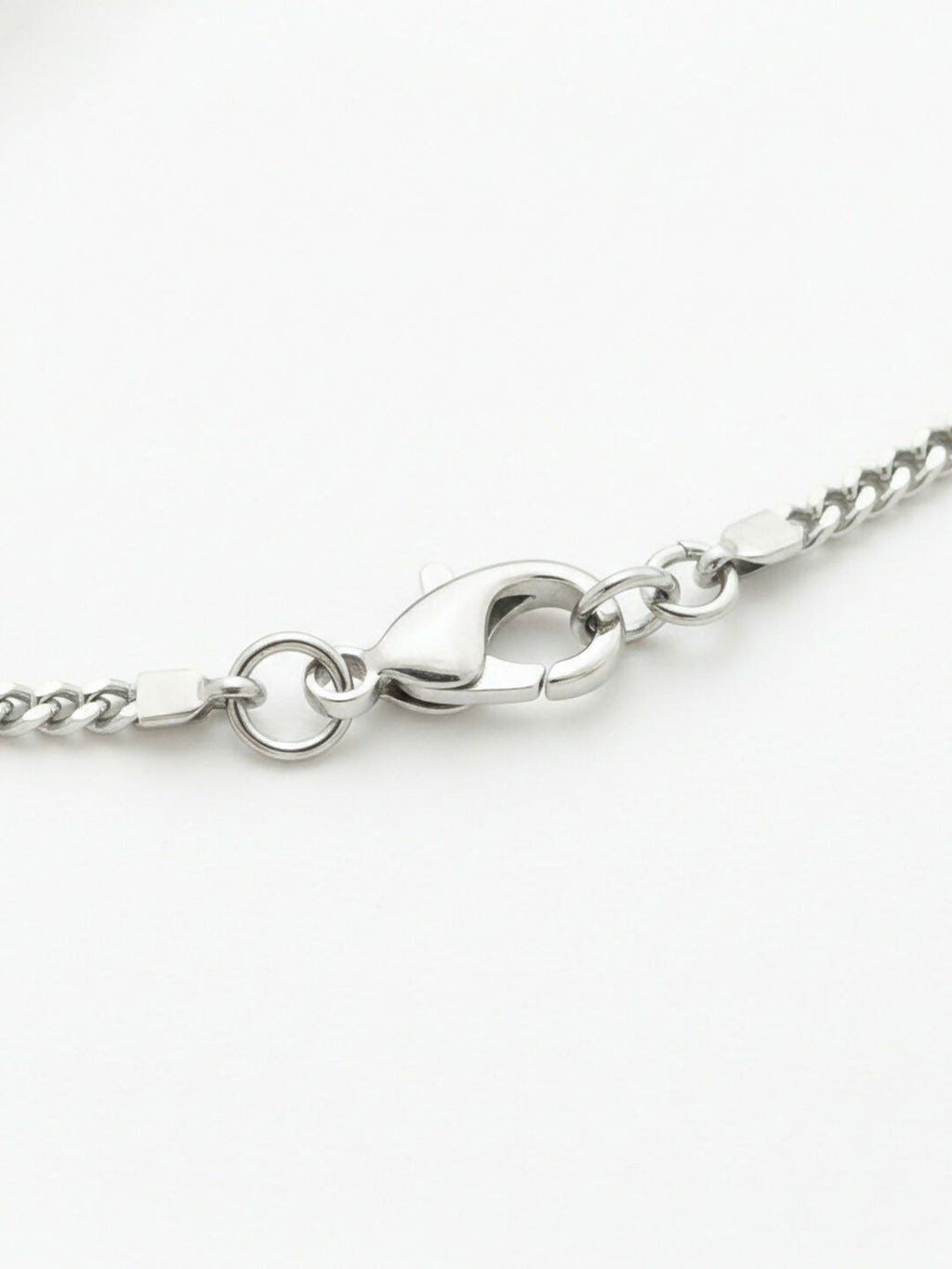 NVR Men's Silver Plated Stainless Steel Chain - Distacart