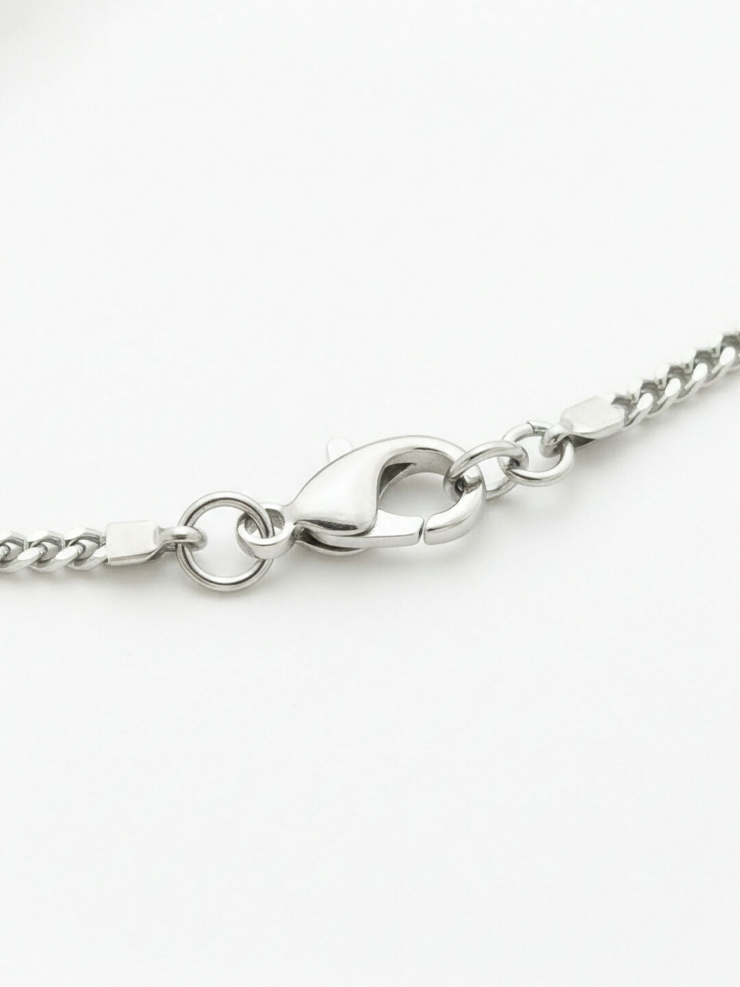 NVR Men's Silver Plated Stainless Steel Chain - Distacart