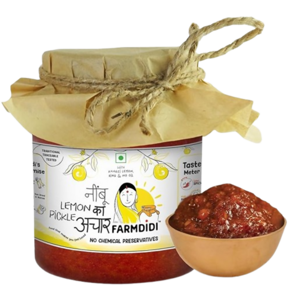 FarmDidi Crushed Lemon Pickle - Lemon