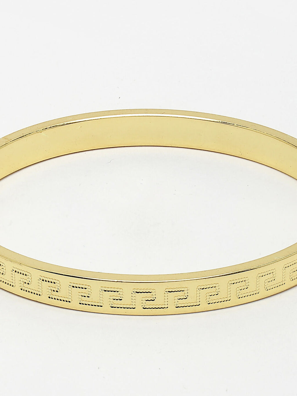 NVR Men's Set of 2 Gold & Black Rhodium-Plated Stainless Steel Kada Bracelet - Distacart
