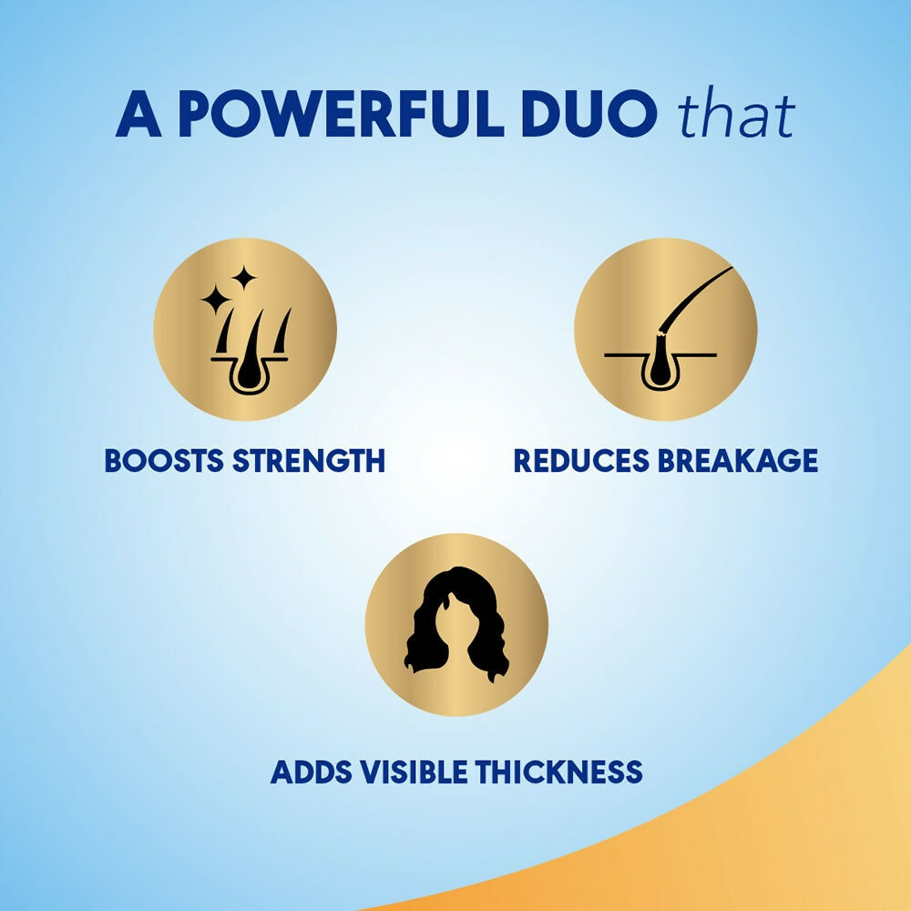 Clinic Plus With Rice Water Protein + Vitamin-E Strong & Thick Shampoo - Distacart