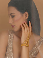 Golden Haathphool (Gold) - Ruby Raang - Distacart