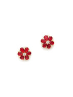 stone stud (Red) - Ruby Raang - Distacart