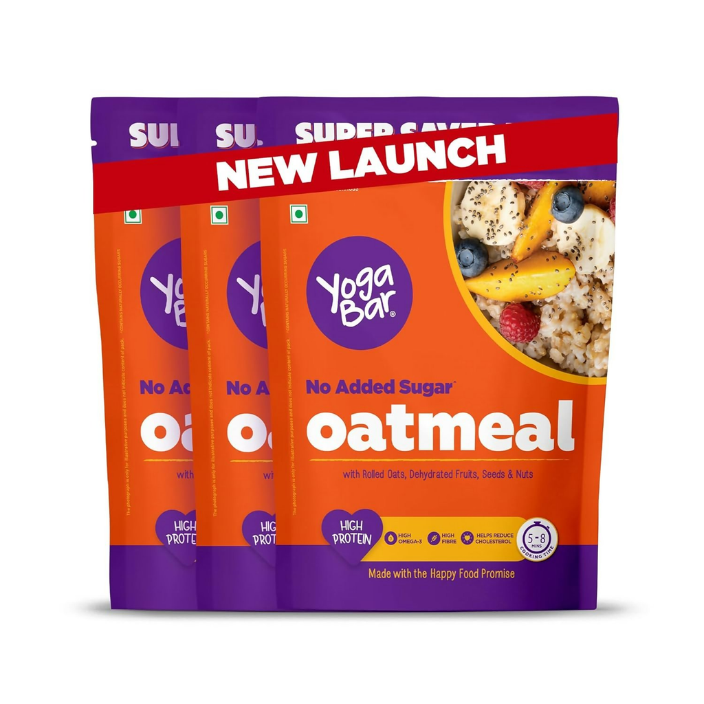 Yoga Bar Oatmeal No Added Sugar - Distacart
