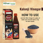 Herbal Canada Kalonji Vinegar - Distacart