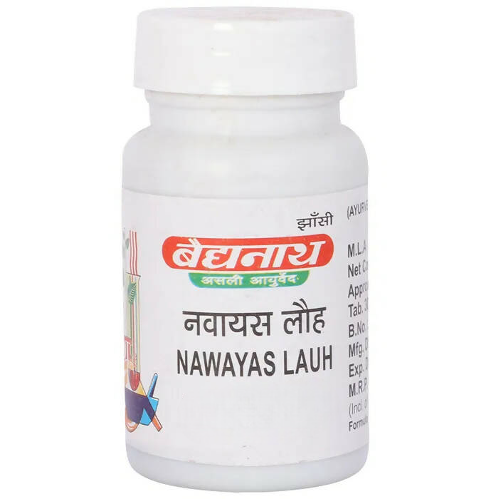 Baidyanath Jhansi Nawayas Lauh Tablets - Distacart