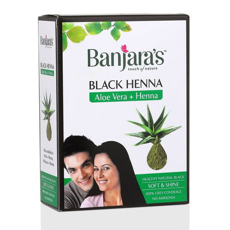 Banjara's Black Henna with Aloe Vera