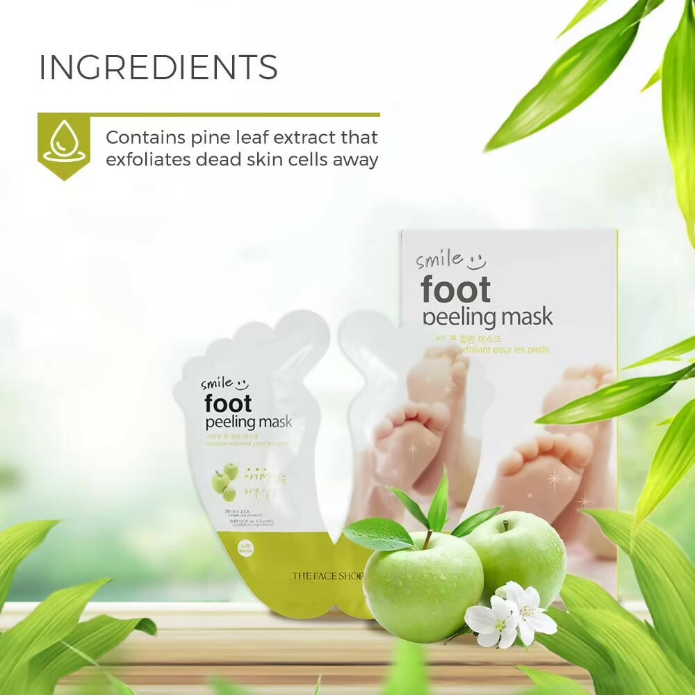 The Face Shop Smile Foot Peeling Mask - Korean Skincare