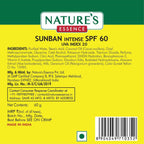 Nature Essence SunBan SPF 60 Cream