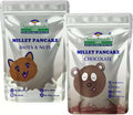 TummyFriendly Foods Millet Pancake Mix Combo - Chocolate, Dates, Nuts. HealthyBreakfast Cocoa Powder - Distacart