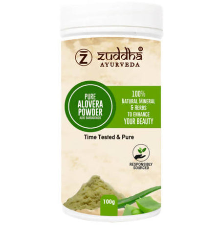 Zuddha Ayurveda Pure Aloe Vera Powder