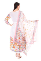 Jaitra Apparels Off White Embroidered Pure Cotton Kurta Set With Dupatta - Distacart
