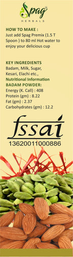 Spag Herbals Premium Instant Badam Milk Powder - Distacart