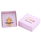 Estele Gold-Polished Lord Tirupati Balaji Idol Showpiece for Pooja Mandir/ Home Decorative