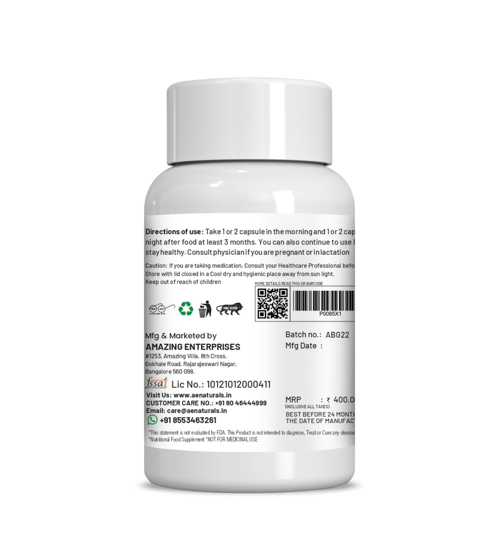 Ae Naturals Barley Grass Capsules - Distacart