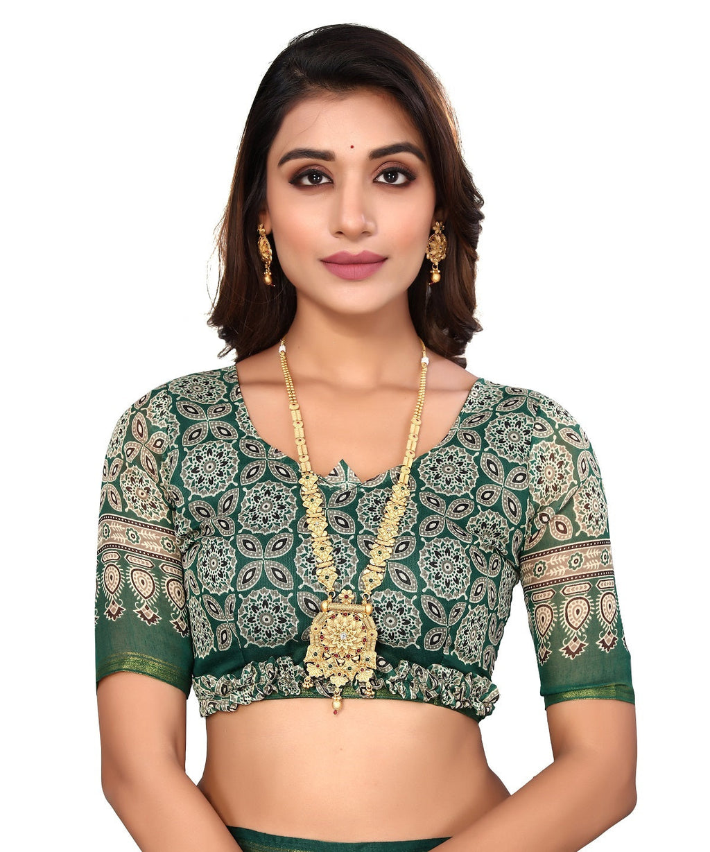 Vamika Linen Jari Border Grey Bollywood Style Saree