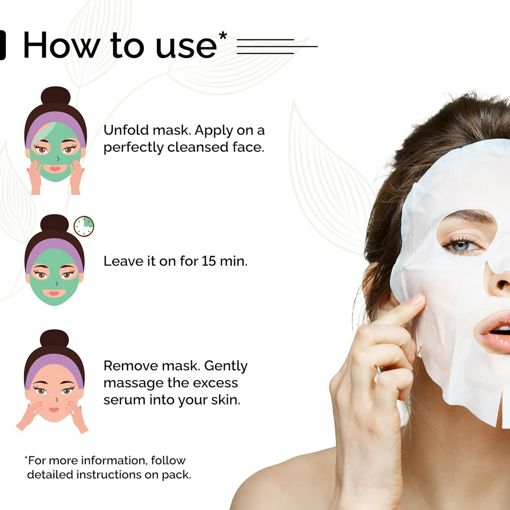 Pyoura Turmeric Infused Face Sheet Mask