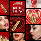 Jaquline USA Amour Matte Lipstick - Modern Love 12