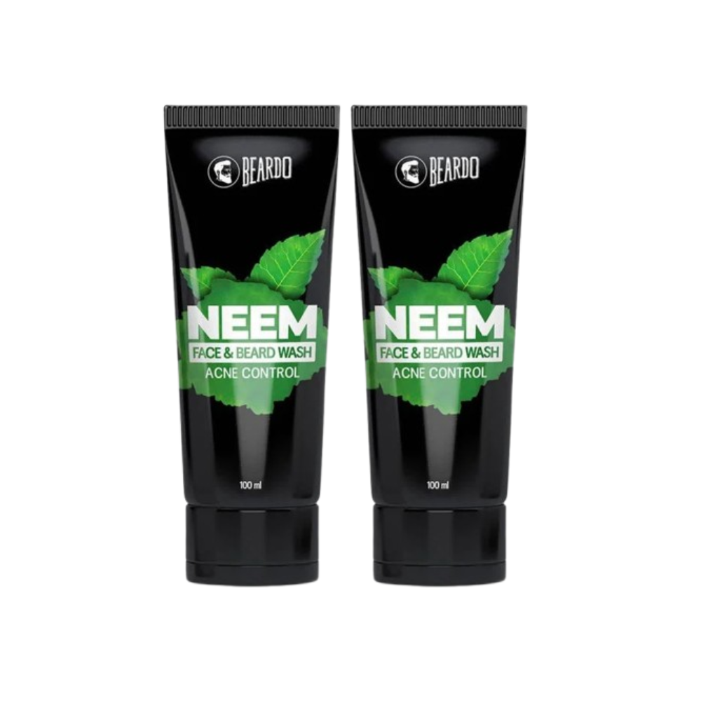 Beardo Neem Face Wash & Beard Wash Acne Control