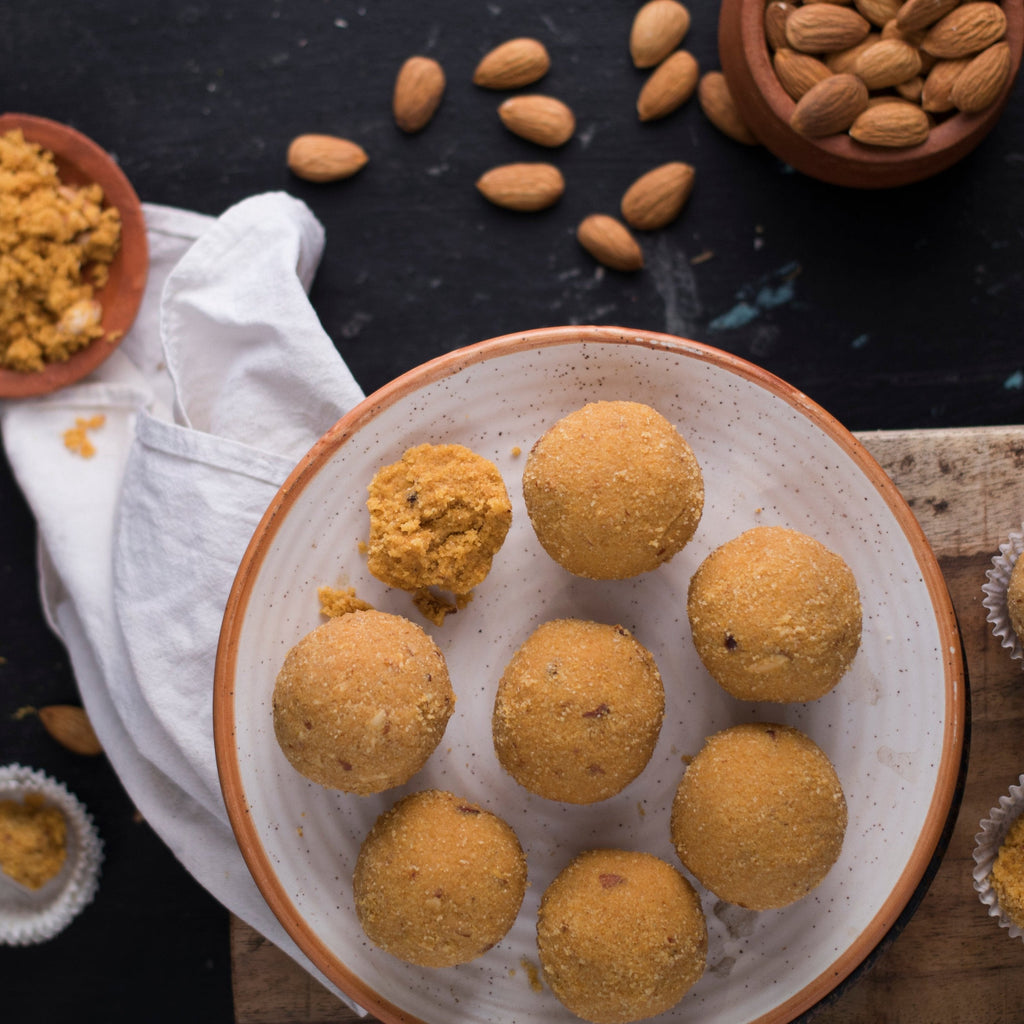 Almond House Besan Laddu - Distacart