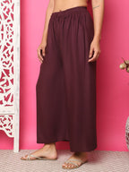 TAG 7 Women Flared Wide Leg Palazzos