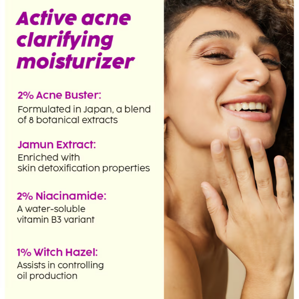 PLIX The Plant Fix 2% Acne Buster Moisturizer & 10% Niacinamide Serum