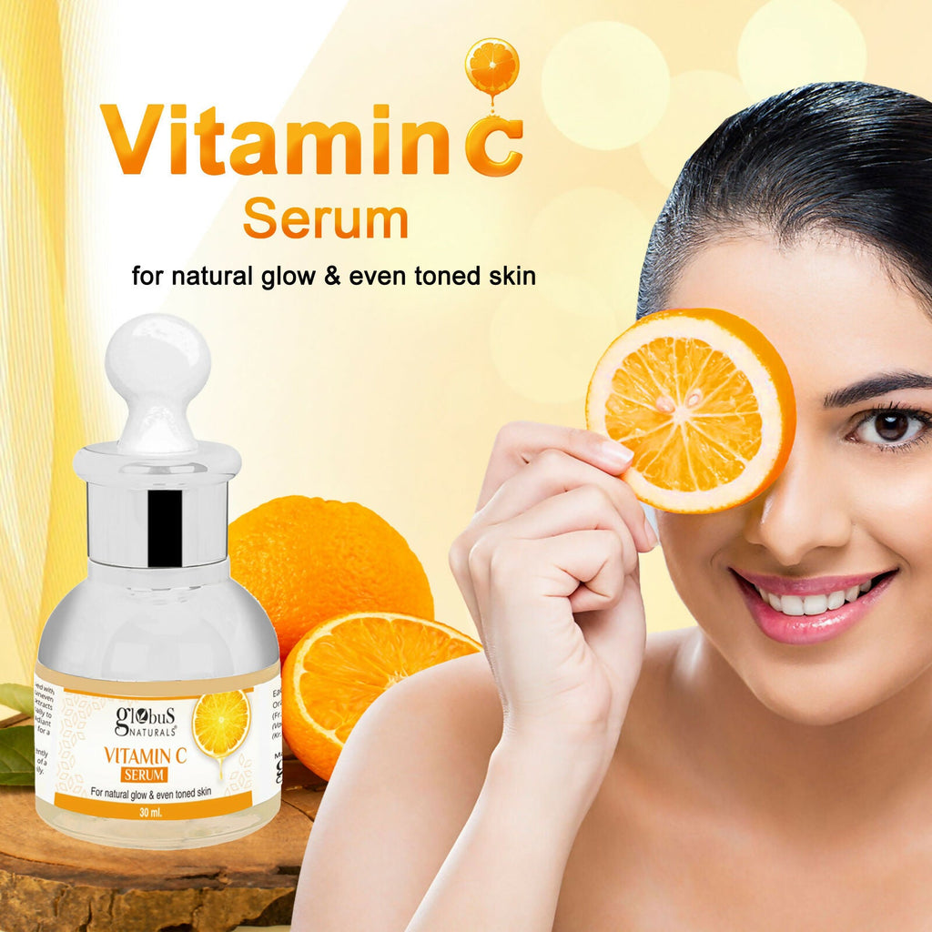 Globus Naturals Vitamin C Face Serum - Distacart