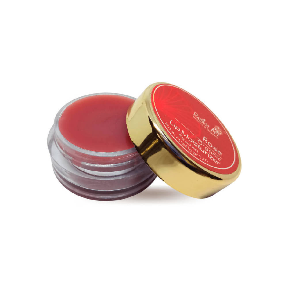 Rustic Art Rose Organic Lip Moisturizer - Distacart