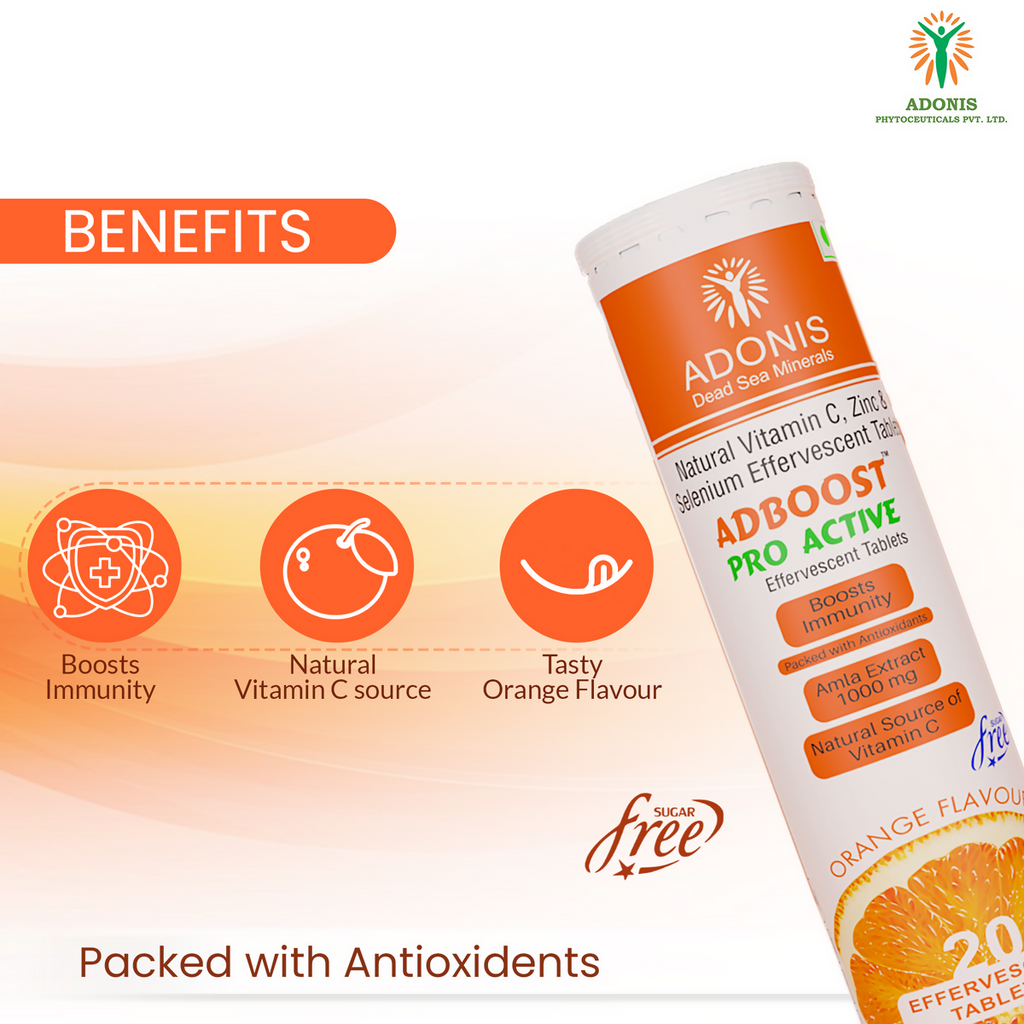 Adonis Adboost Pro Active Effervescent Tablets - Distacart
