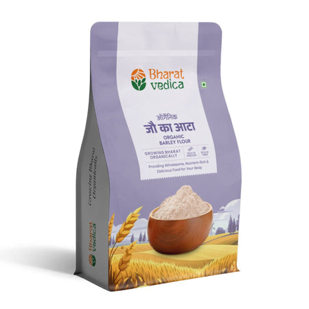 Bharat Vedica Organic Barley Flour | Stone-Ground & Fresh