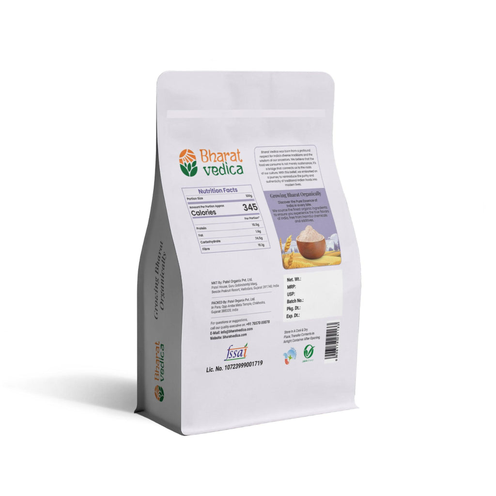 Bharat Vedica Organic Barley Flour | Stone-Ground & Fresh - Distacart