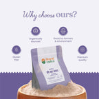 Bharat Vedica Organic Barley Flour | Stone-Ground & Fresh - Distacart