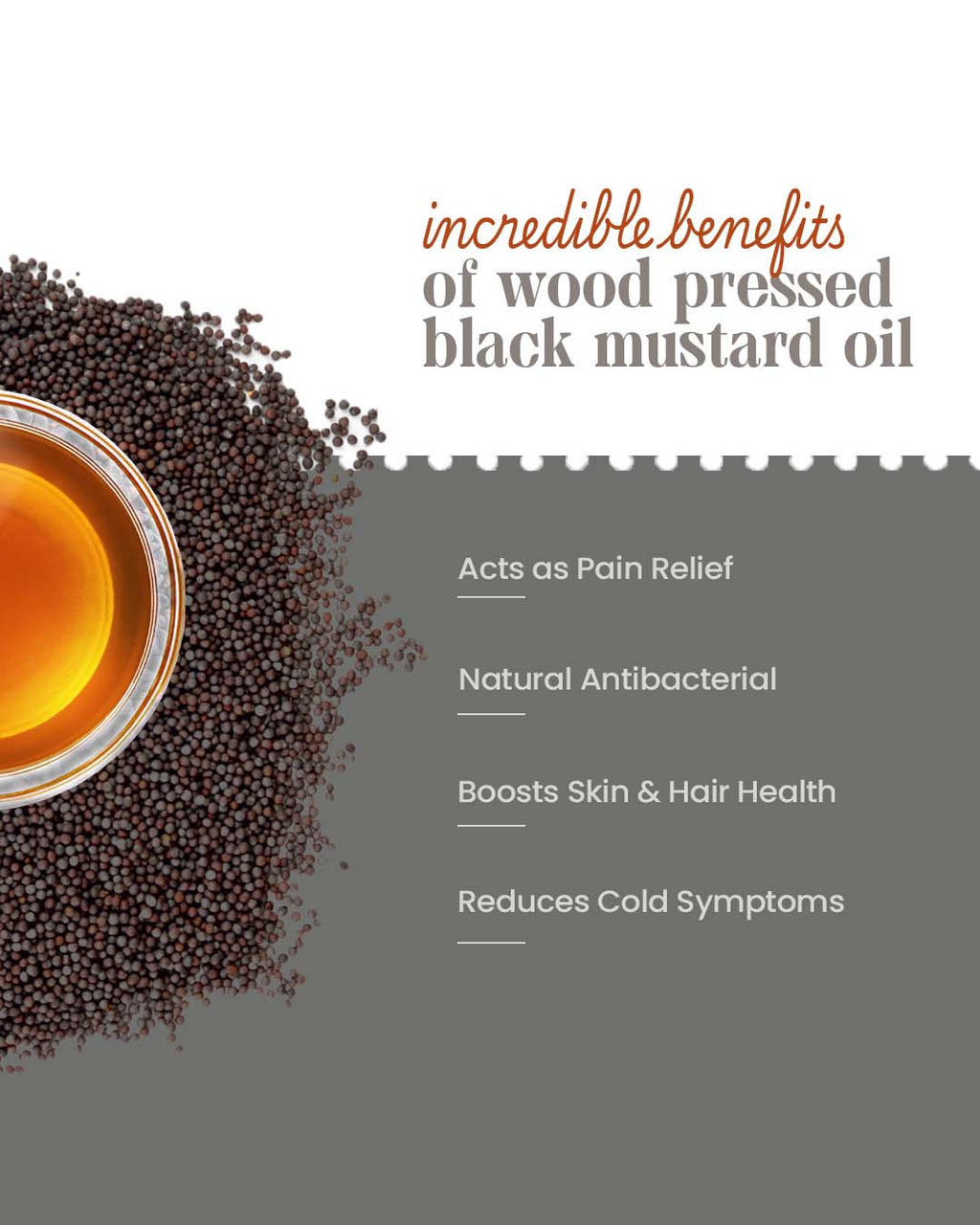 Bharat Vedica Organic Wood Pressed Black Mustard Oil - Organic Wood Pressed kale Sarso ka tel - Distacart