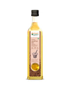 Bharat Vedica Organic Wood Pressed Flaxseed Oil - Organic Wood Pressed Alsi ka tel - Distacart