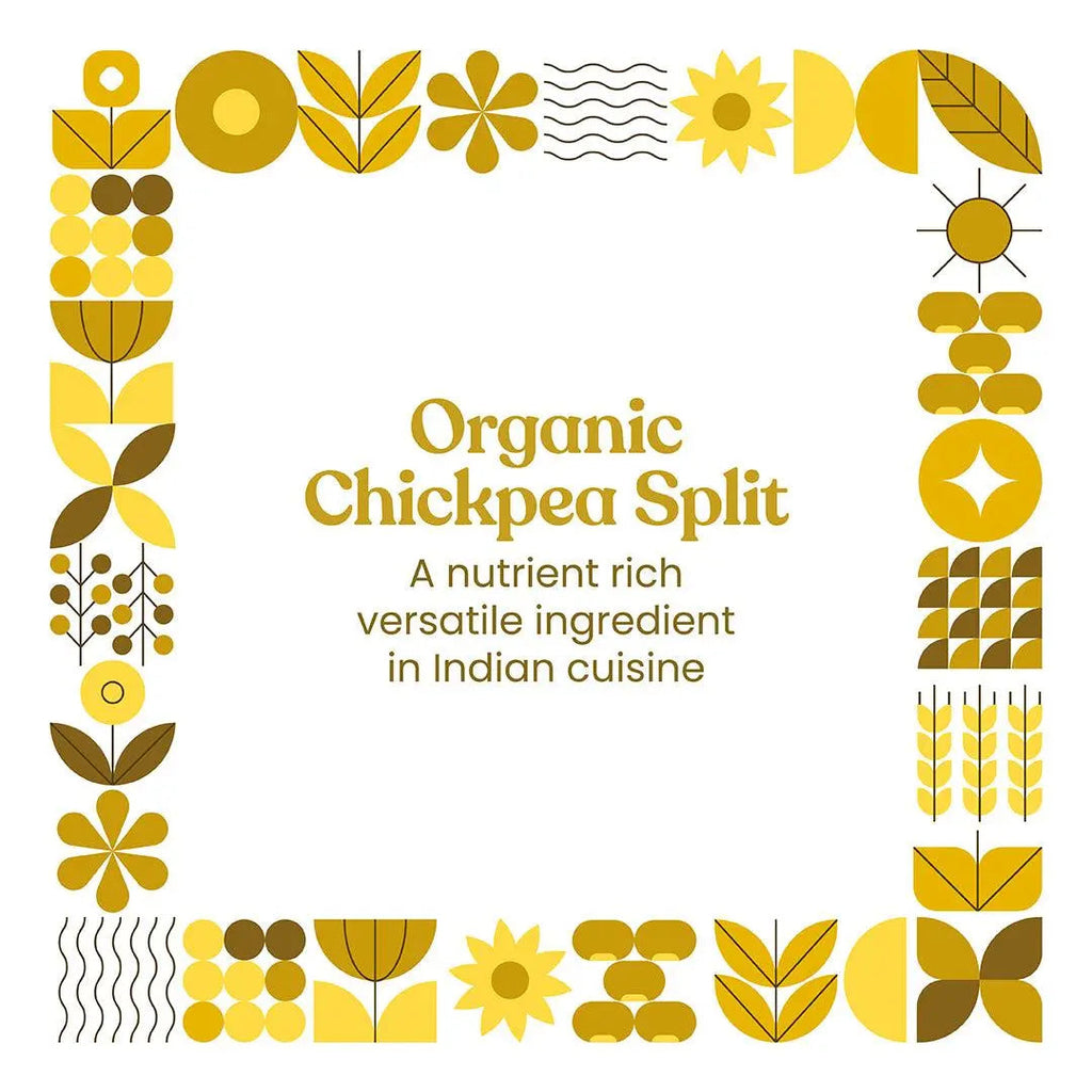 Bharat Vedica Organic Chickpea Split - Organic Chana Dal - Distacart