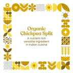 Bharat Vedica Organic Chickpea Split - Organic Chana Dal - Distacart