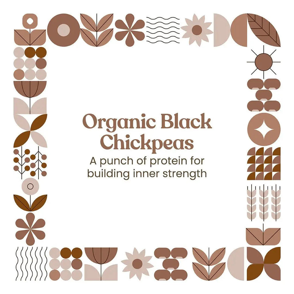 Bharat Vedica Organic Black Chickpeas - Organic Black Chana - Distacart