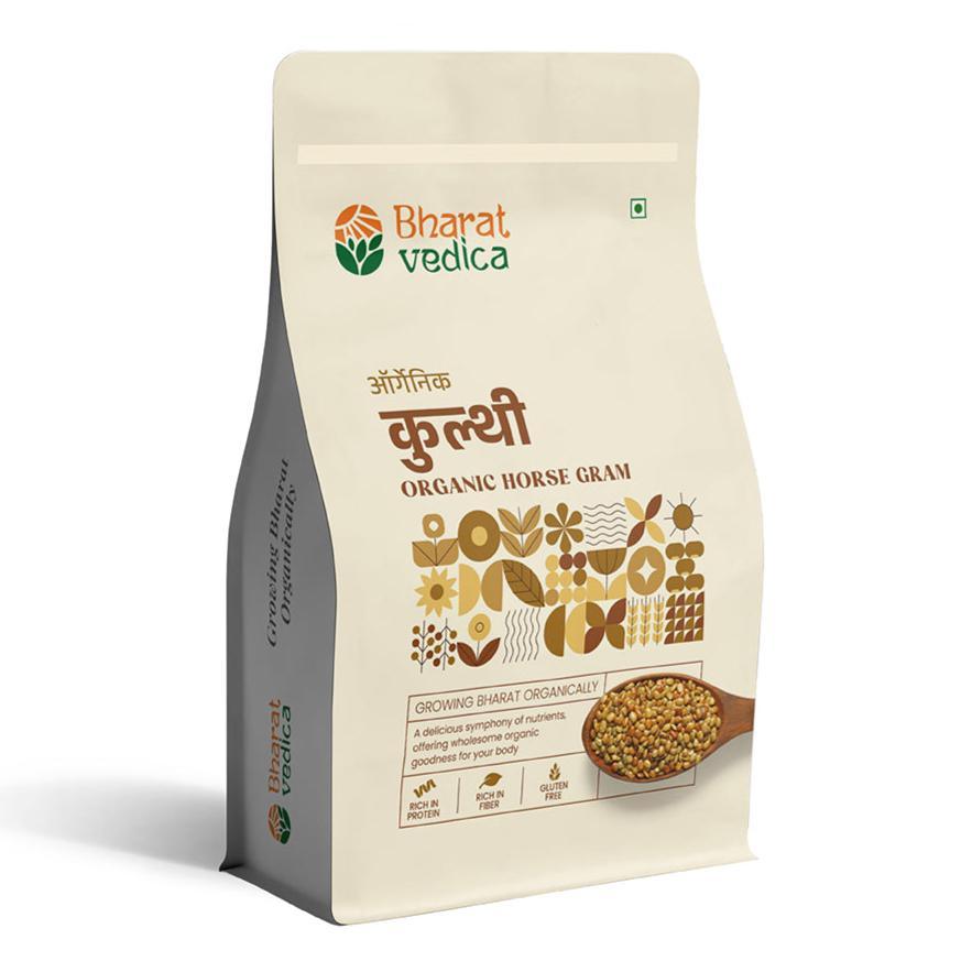 Bharat Vedica Organic Horse Gram - Organic Kulthi